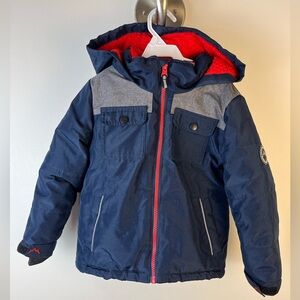 Arctic Squad Extreme Winter Puffer Jacket - Navy/Grey - Size 3T